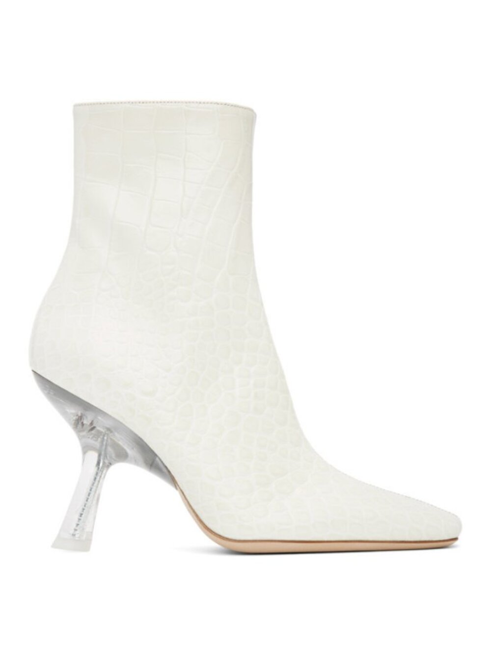 Simon Miller White Croc Foxy Boots